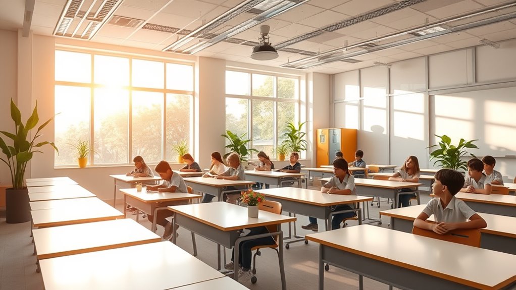circadian lighting enhances student health