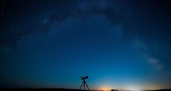 clear night sky conditions