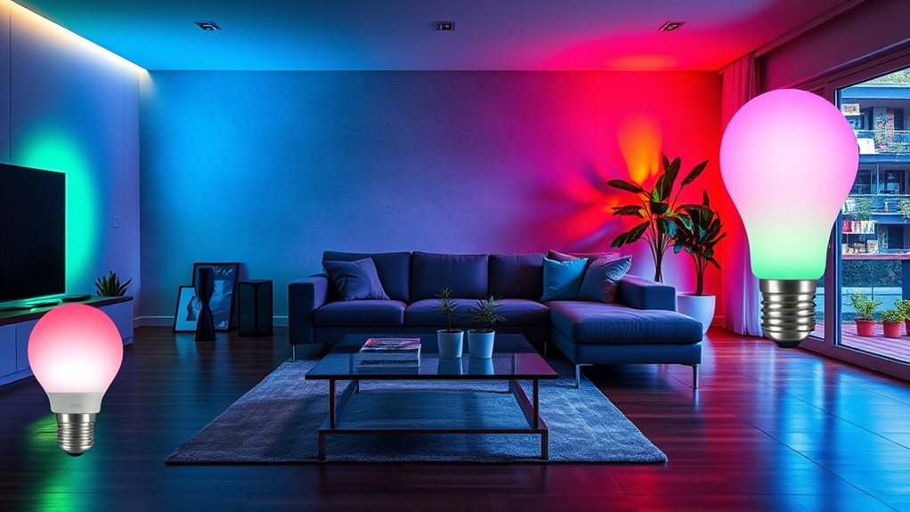 color changing bulbs diverse uses