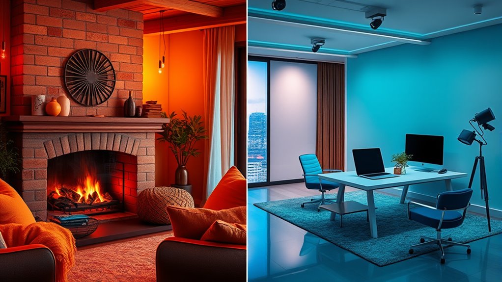 color temperature influences mood