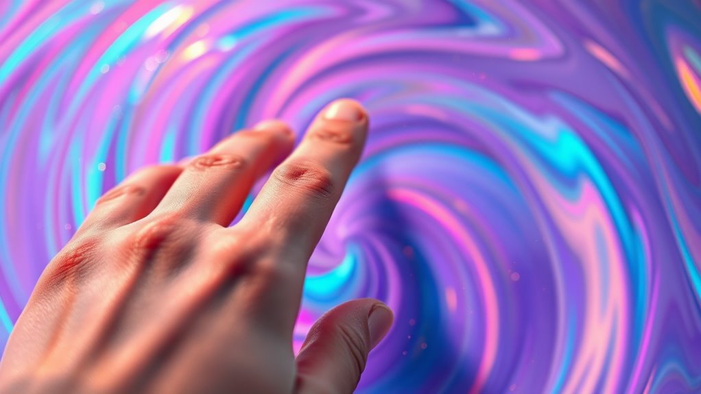 colors evoke other senses