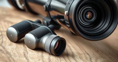 comparison of light gathering