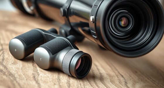 comparison of light gathering