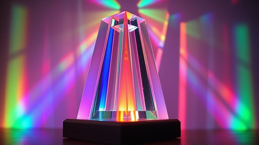 crafting colorful glass lighting