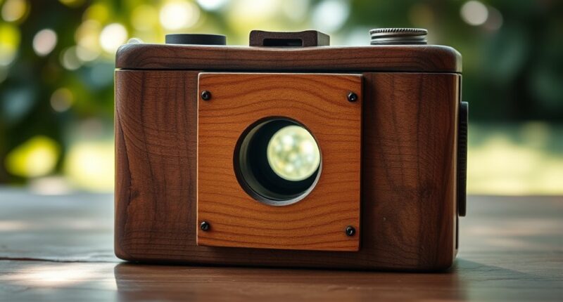 create a simple pinhole camera