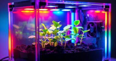 custom led plant chamber