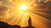 divine light and mythological beams