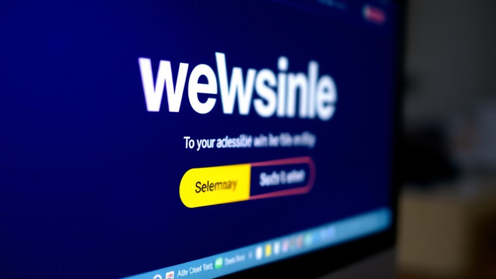 ensure accessible color contrast