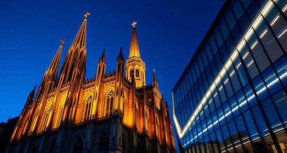 evolution of architectural illumination