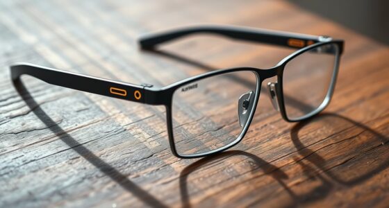 glasses for light control