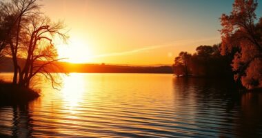 golden and blue hours