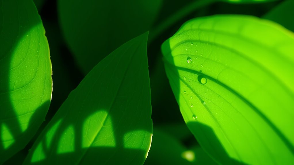 green light supports plant development