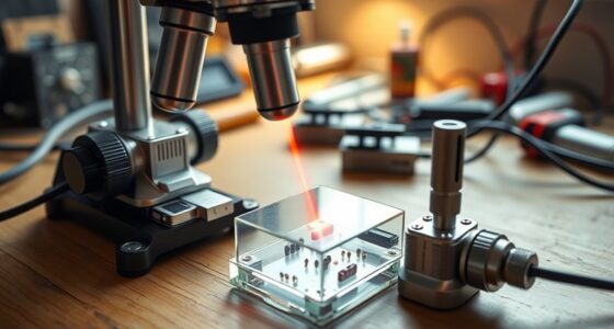 homemade laser microscope construction