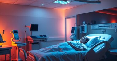hospital lighting enhances sleep