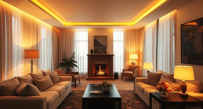 illumination sets emotional tone