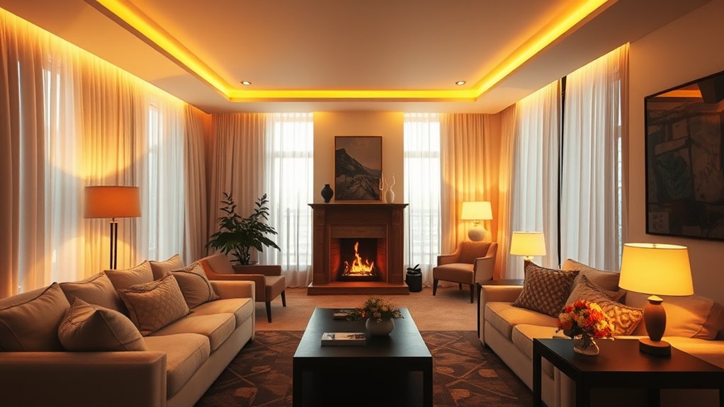 illumination sets emotional tone