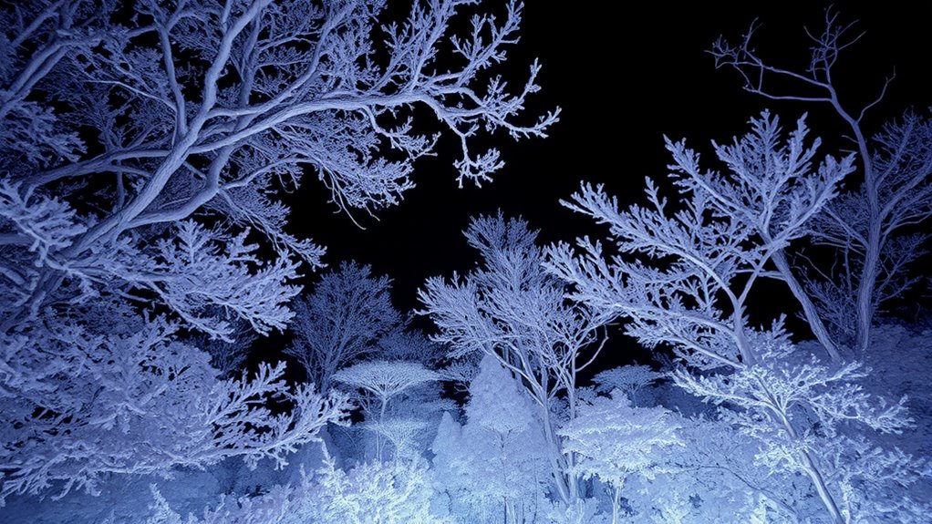 infrared light captures unseen