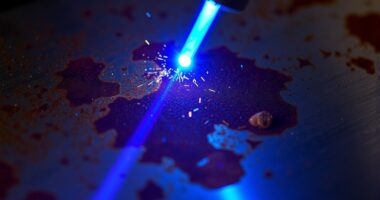 laser light rust removal