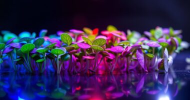 led lighting for microgreens