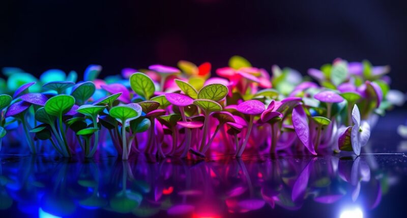 led lighting for microgreens