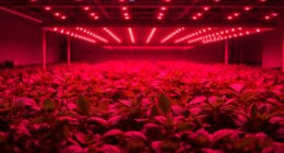 leds enhancing plant growth