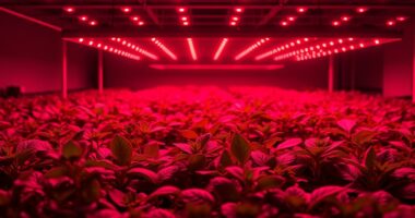 leds enhancing plant growth