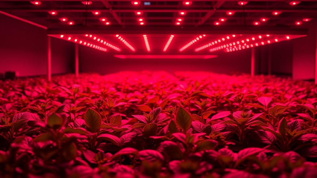 leds enhancing plant growth