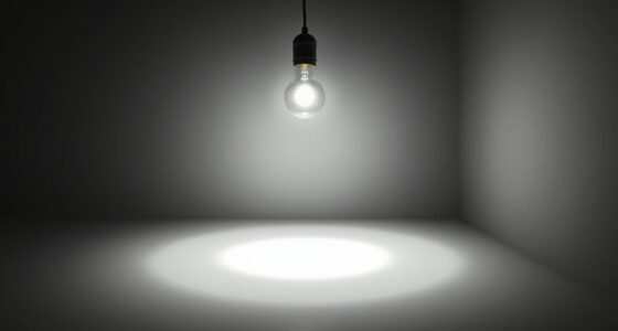 light intensity diminishes with distance