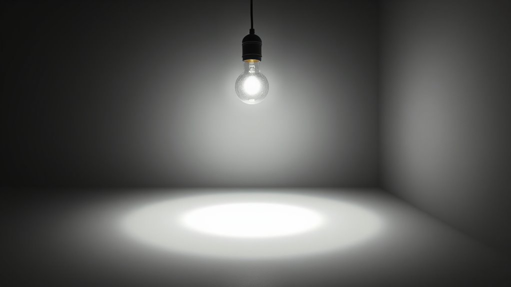 light intensity diminishes with distance