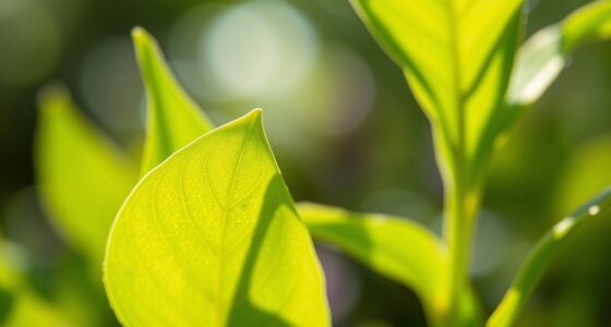 light sensitive plant receptors