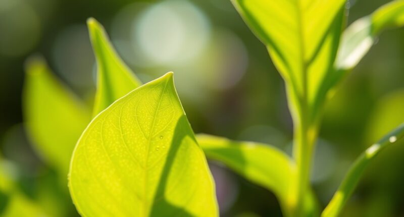 light sensitive plant receptors