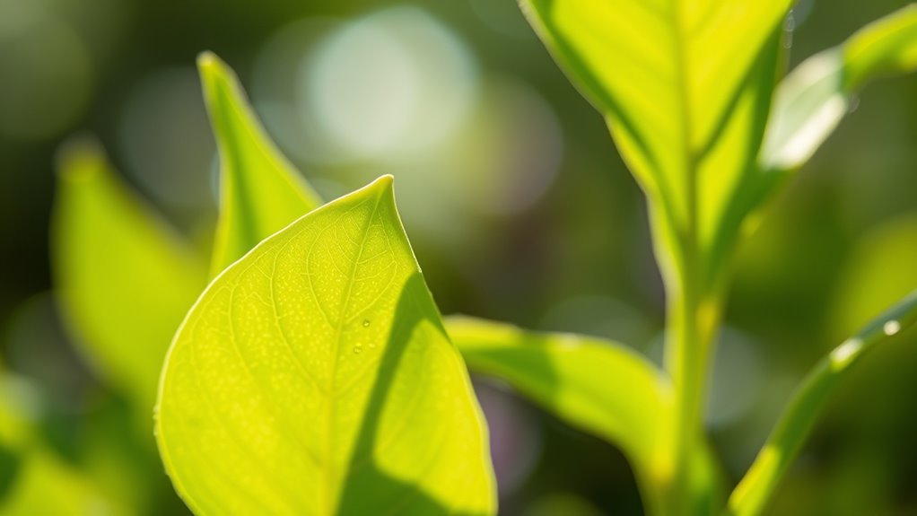 light sensitive plant receptors