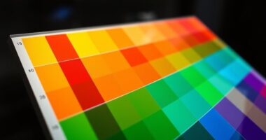 lighting color quality metrics