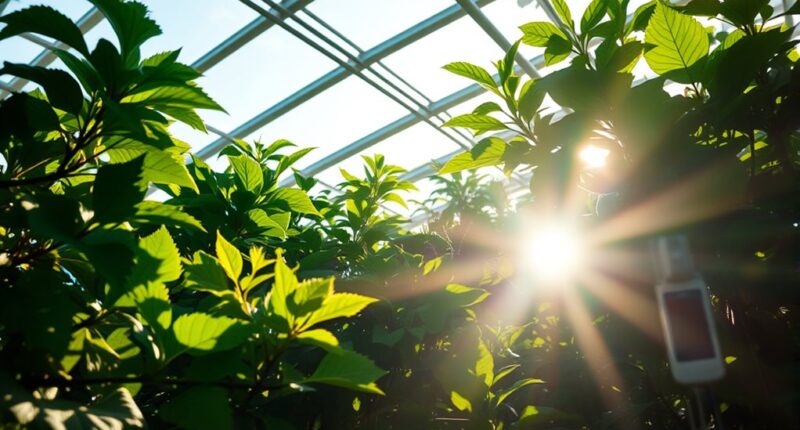 measuring daily light requirements