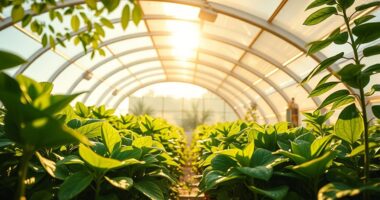 organic light driven greenhouse