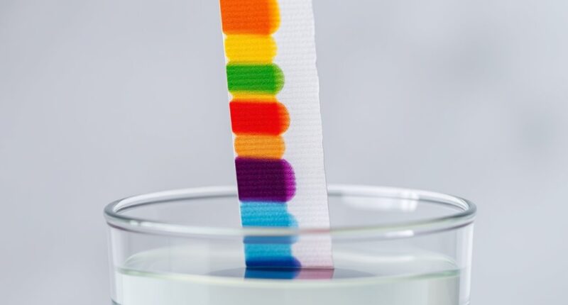 pigment separation by chromatography