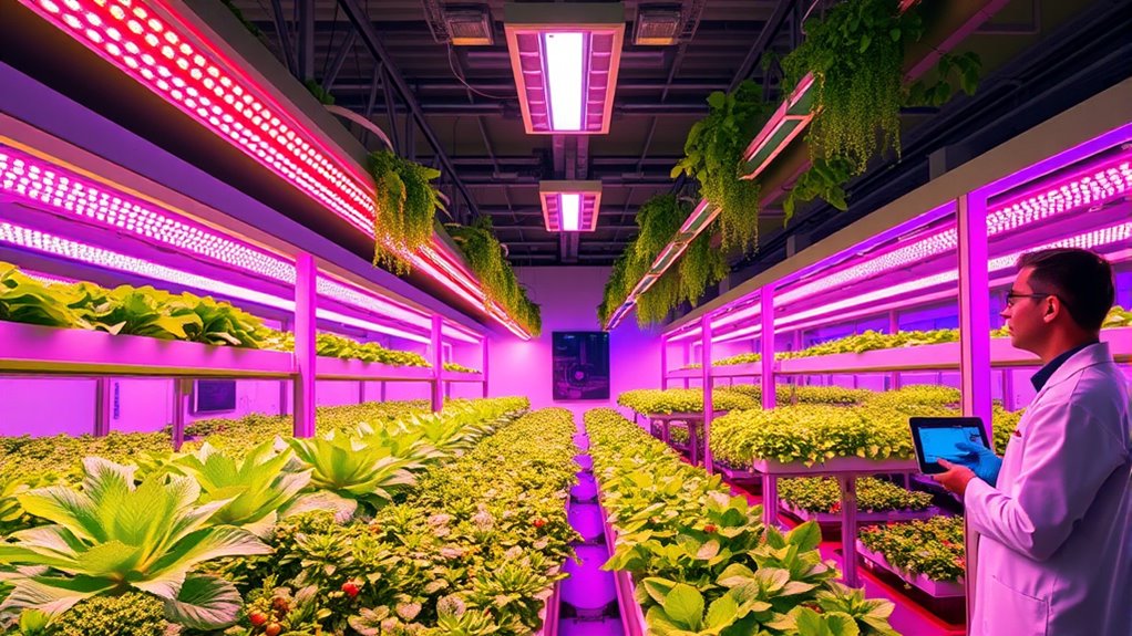 precision led crop management