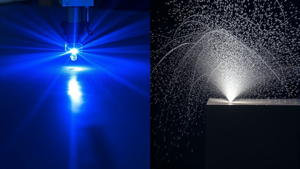 precision material energy differences