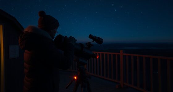 preparing for night sky