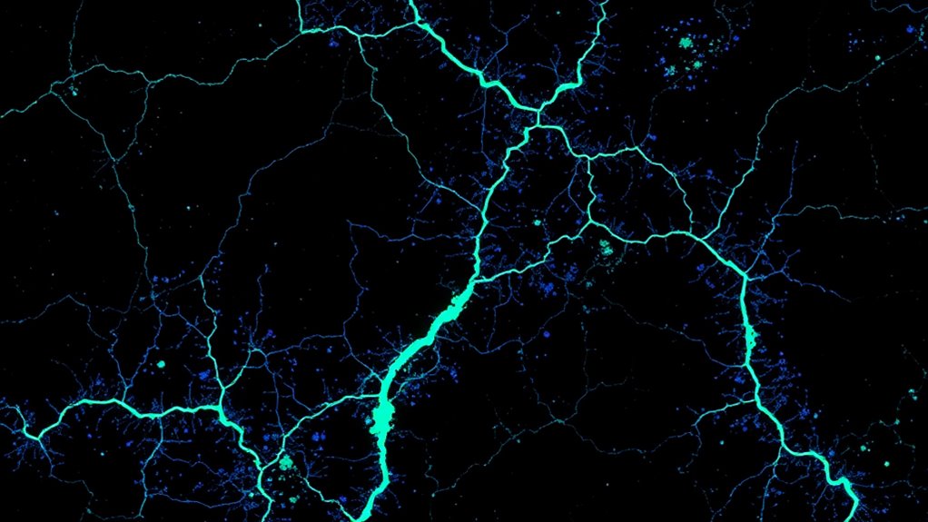 revealed hidden fluorescent patterns