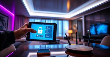 secure smart lighting network