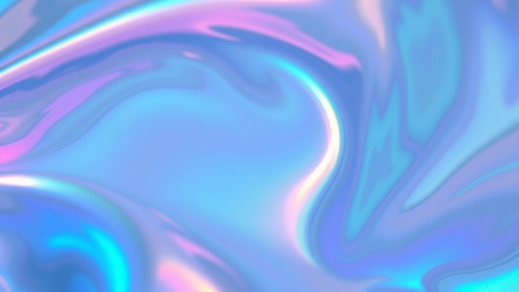 shimmering holographic surfaces