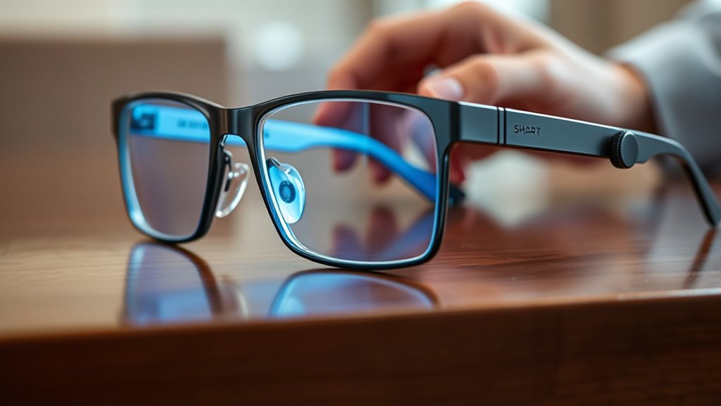 smart light regulation glasses