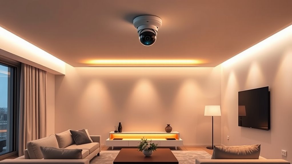 smart lighting security integration