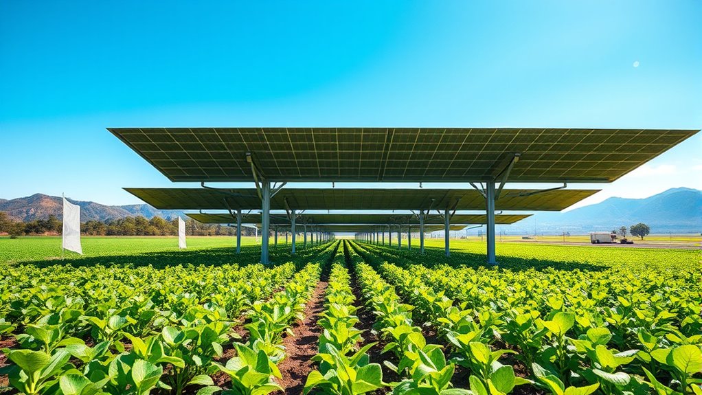 solar crops integration