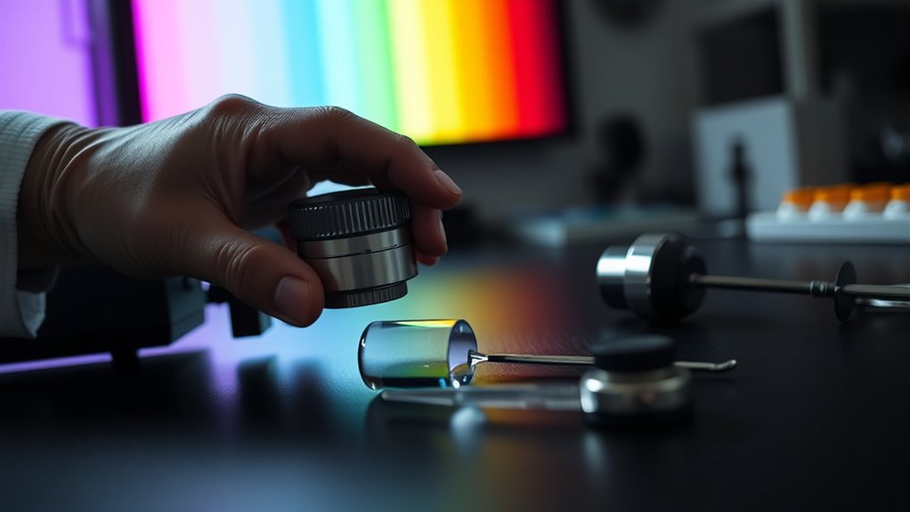 spectral calibration ensures accuracy