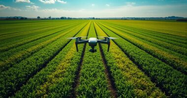 spectral sensing for crops