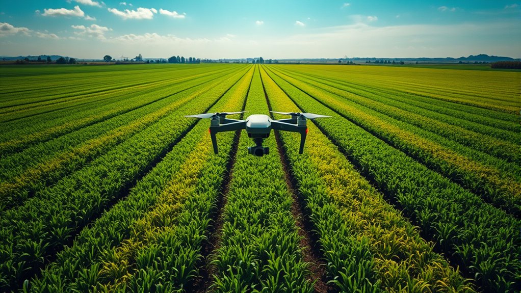 spectral sensing for crops