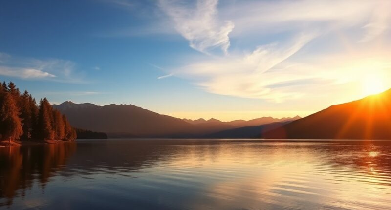 sunset and twilight photography