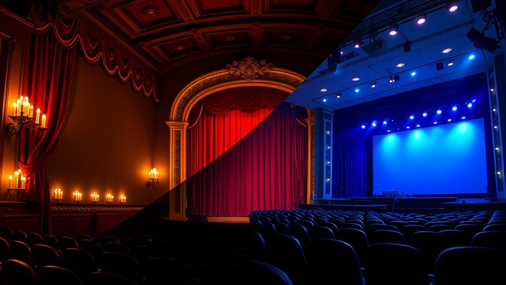 theatrical lighting evolution history
